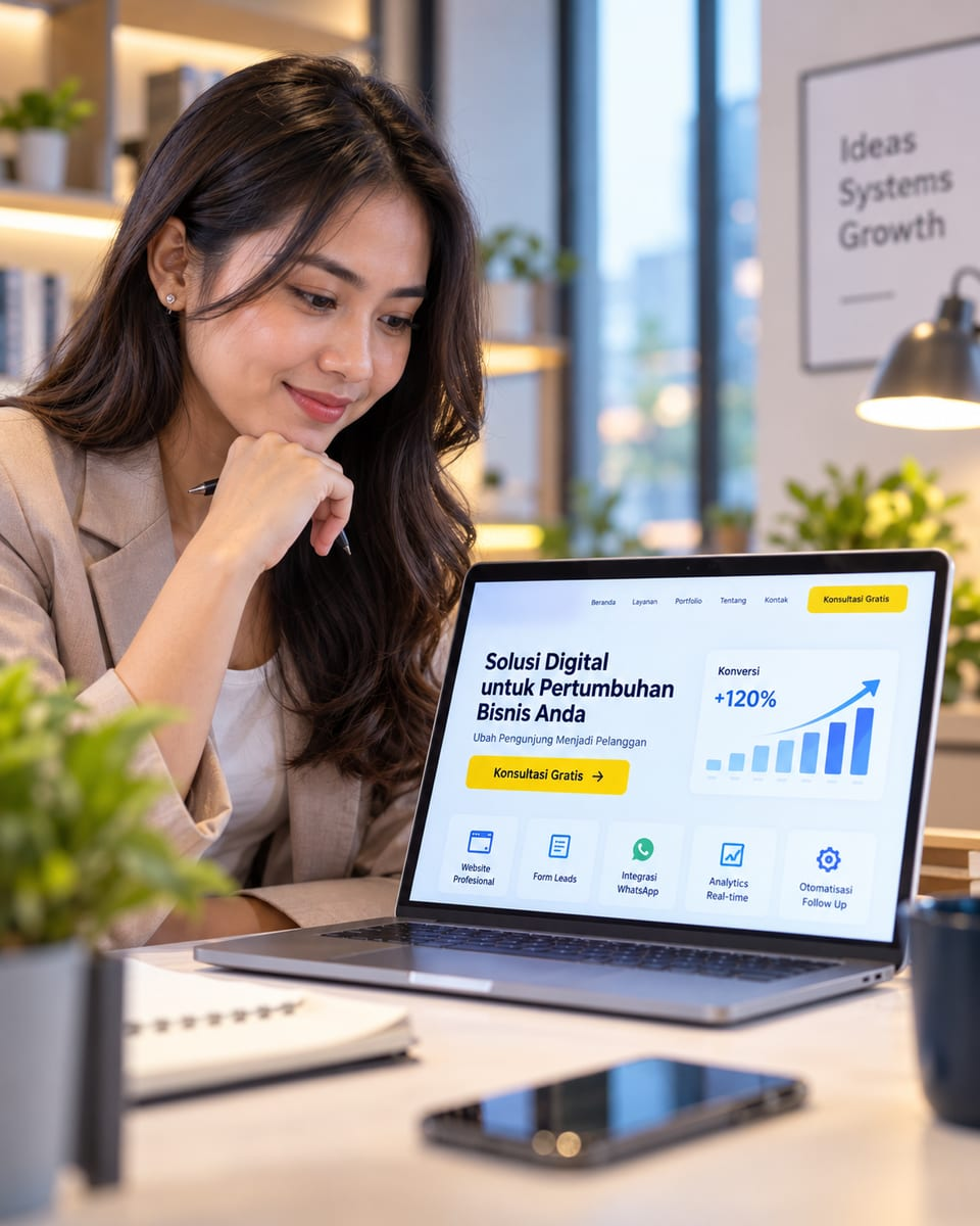 Website Keren tapi Sepi Order? Mungkin 5 Mesin Penjualan Pasif Ini yang Hilang